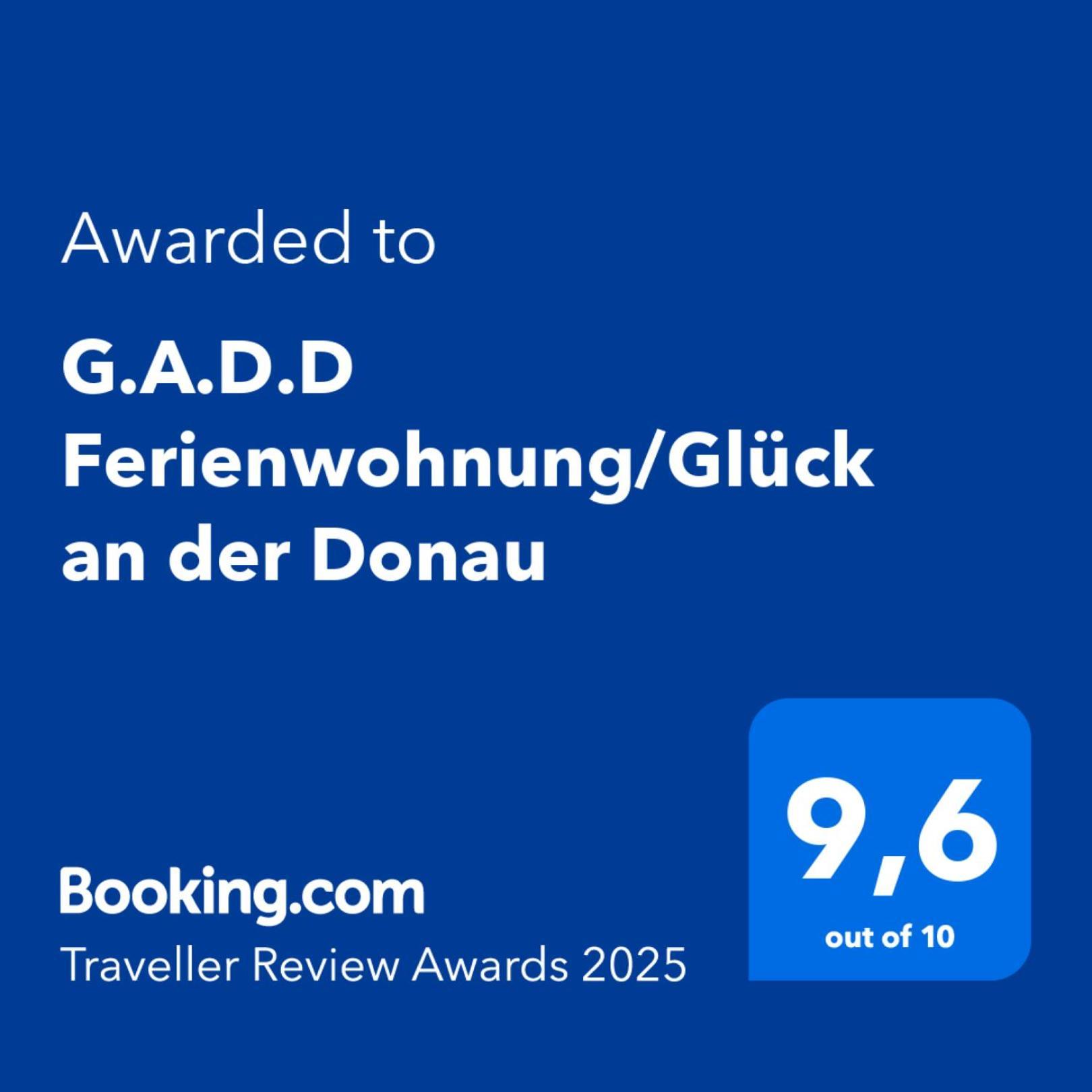 G.A.D.D Ferienwohnung/Glueck An Der Donau Στράουμπινγκ Εξωτερικό φωτογραφία